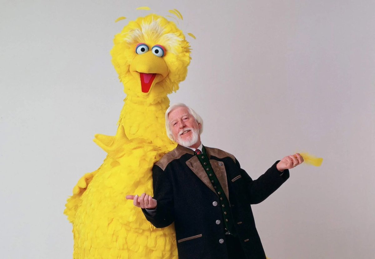 Happy heavenly birthday, Caroll Spinney! #sesamestreet