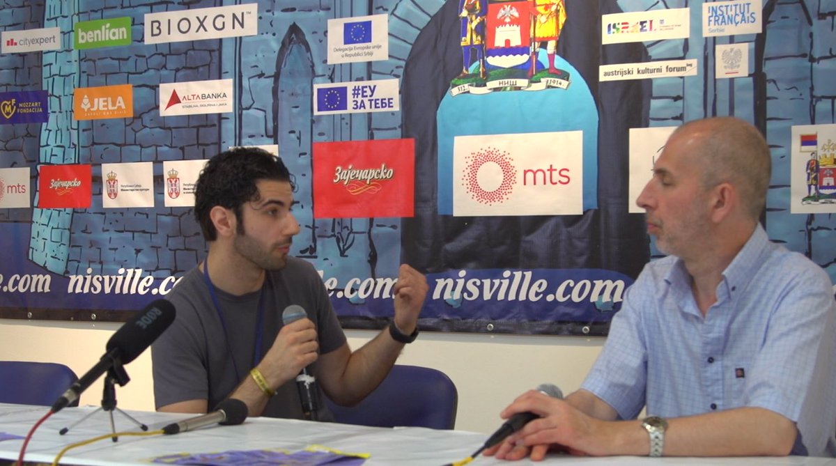 MatejaJezdic's tweet image. Here’s some fun Nišville behind the scenes stuff! #matejajezdic #live #behindthescenes #nišville

youtu.be/lqLOhnJJFr8?si…