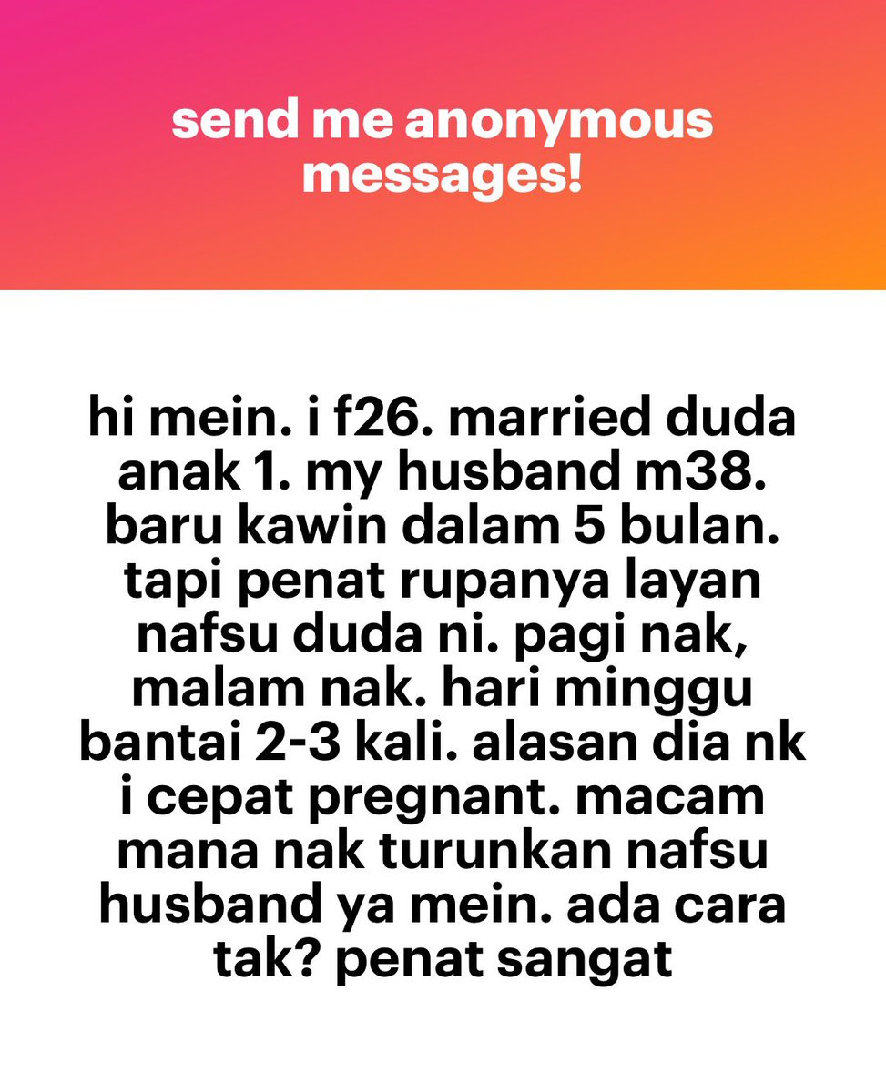 meinmokhtar's tweet photo. Betul betul sihat laki ang anon. Huhu https://t.co/bAVxCTQLfa