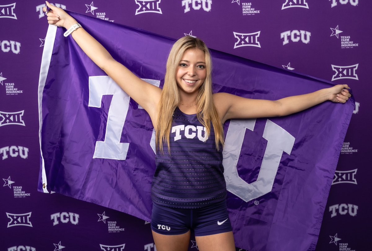 Hey y’all!! I’m super blessed to announce my commitment to Texas Christian University to further, my academic and athletic career! Thank you friends, family, coaches and teammates for the constant encouragement. Lastly, thank you God for guiding me through my journey!#TCU#gofrogs
