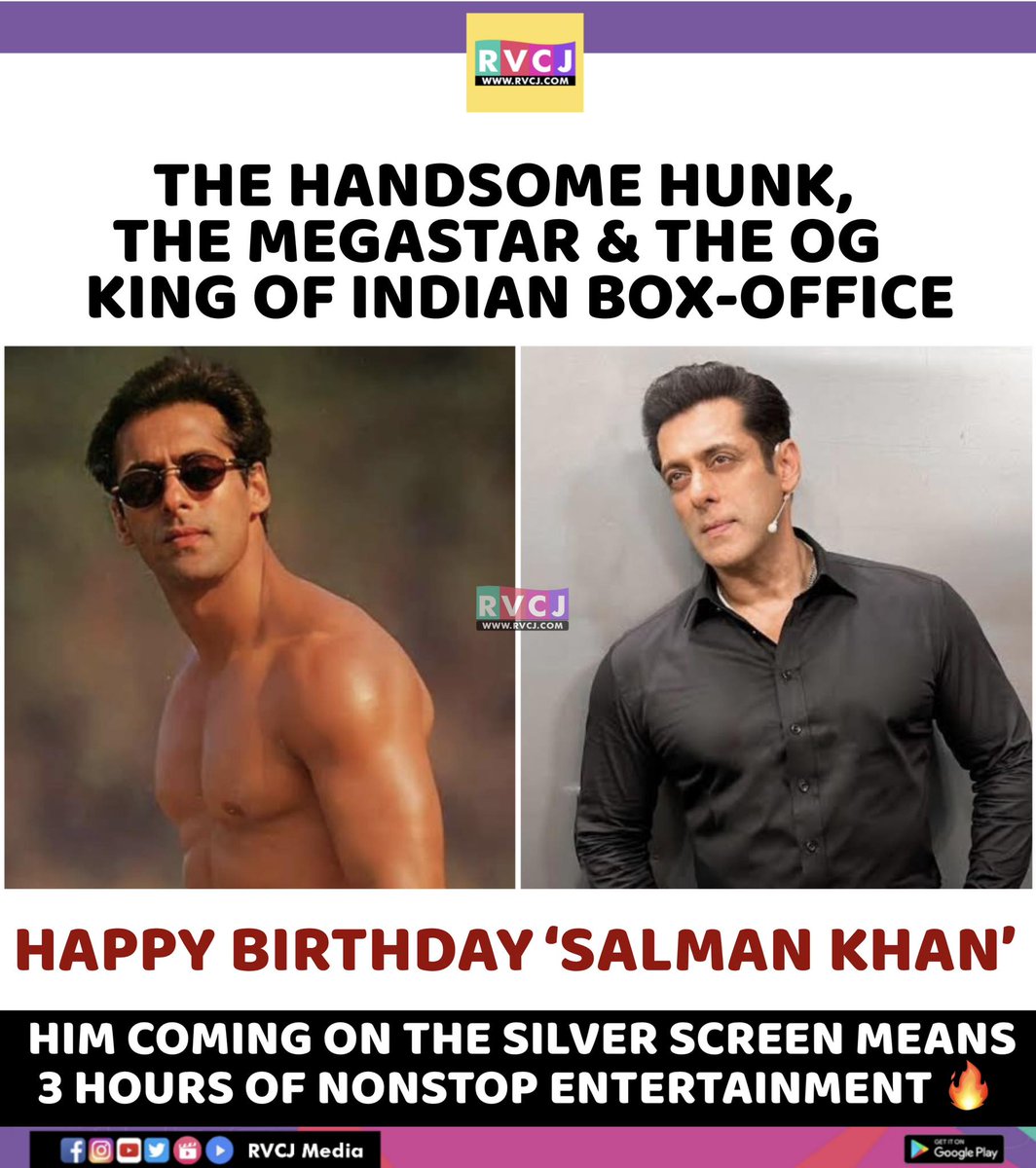 RVCJ_FB's tweet photo. #HappyBirthdaySalmanKhan 🐐🔥 https://t.co/XMNOz60tCj