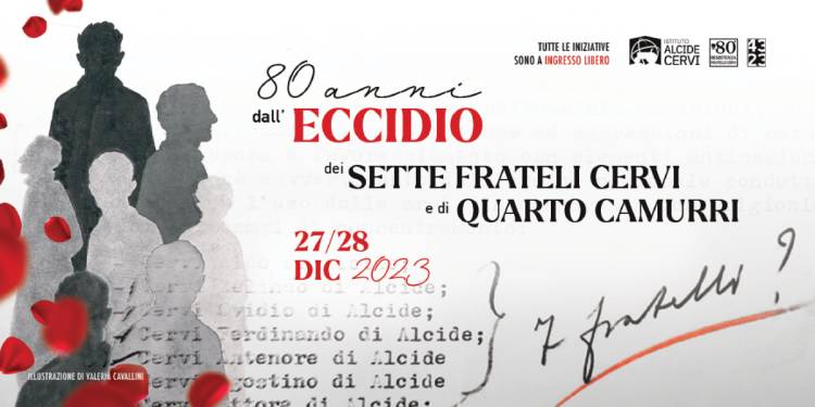 "Sette figlioli sette, di pane miele a chi li do, non li darò alla guerra, all'uomo nero non li darò"
Oggi e domani le commemorazioni ufficiali dei Sette Fratelli #Cervi e Quarto #Camurri
#ottantesimoanniversario