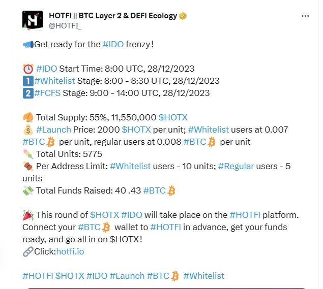 Airdrop_Guard's tweet photo. 🧸紧急抽奖：HOTFI 白名单 抽 5 个 ，今天下午 4点开奖

BTC 基建项目 @HOTFI_ 明天 IDO 
我很看好他们的发射平台，后期要是搞得好，那就起飞

之前的乌龟 TURT 土不拉几，BRC20 搞了2次 IDO 几十倍收益，直接原地起飞变金龟

🩷今天下午 4 点，抽 3 个 WL ，要求：
①关注 @HOTFI 和 @Airdrop_Guard
②点赞转发本文，并在评论区留下 BRC 地址

#HOTFI $wom #P3