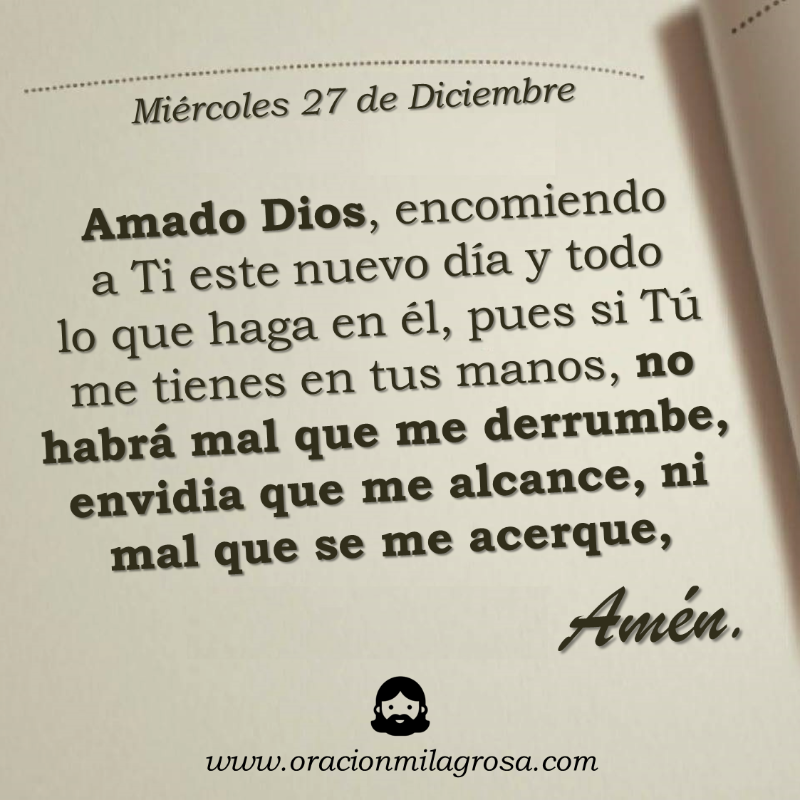 oracion_milagro's tweet photo. Oración para el miércoles 27 de diciembre de 2023: https://t.co/iDqj4O2Ujt
