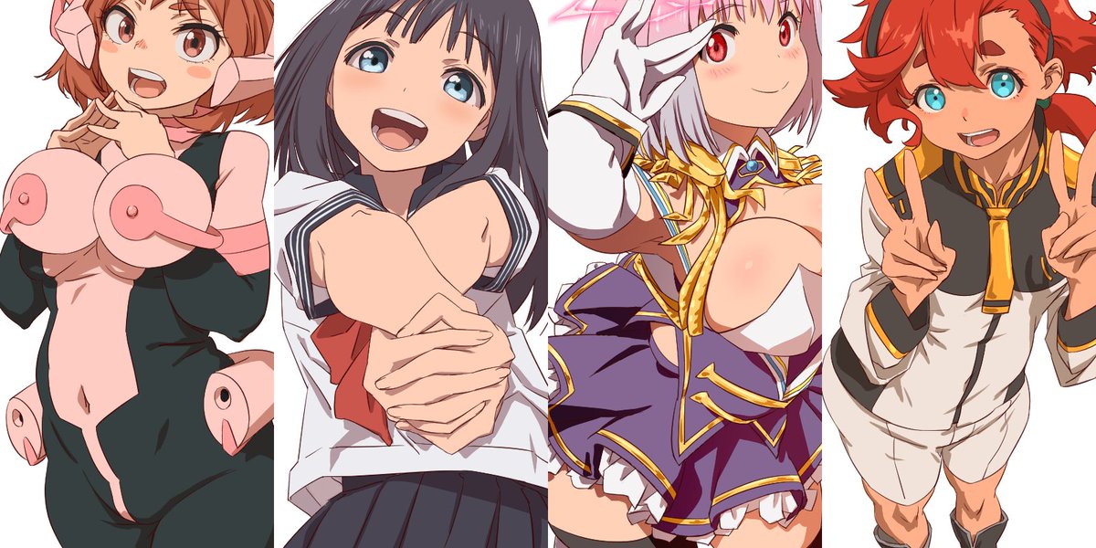 #今月描いた絵を晒そう 1年のより抜きまとめ。2023年はスレッタマーキュリーが優勝 