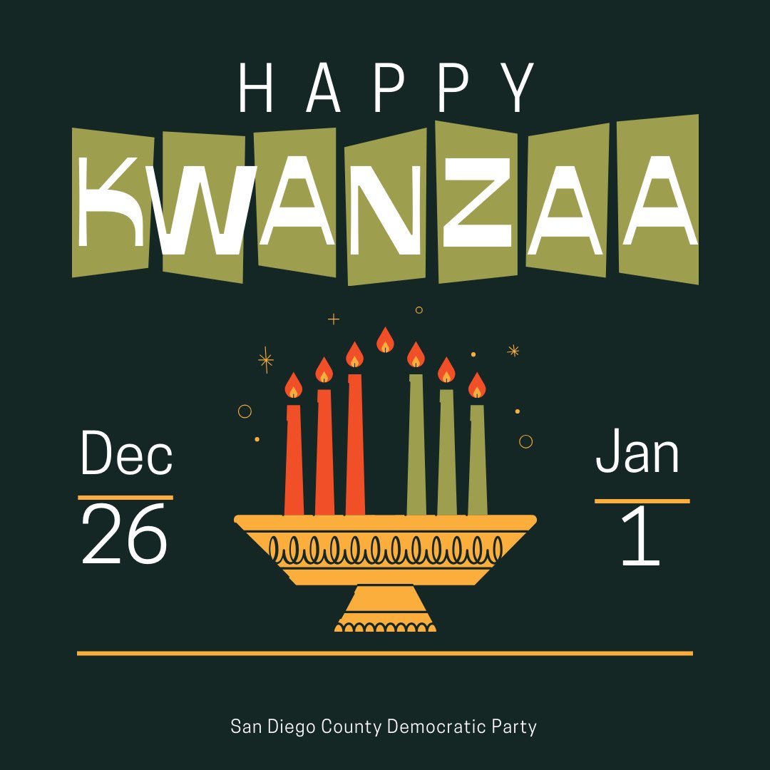 Happy Kwanzaa! We wish you a joyous and happy celebration.