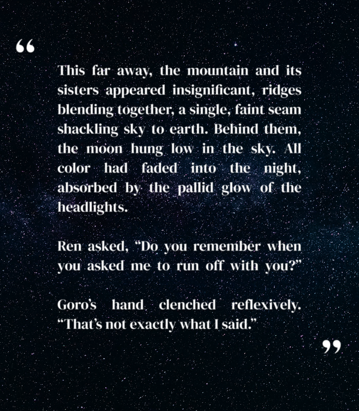 'to the stars' 
♡ rating: G ♡ 2.7k words 
♡ #akeshu | #shuake 
♡ archiveofourown.org/works/52567342