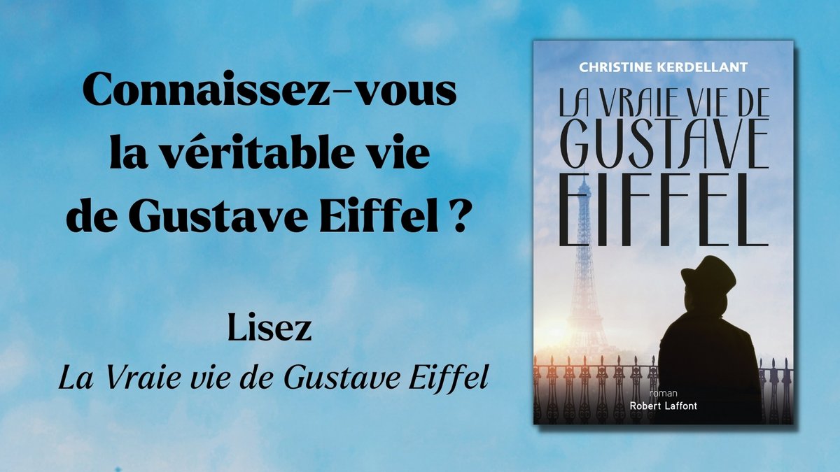 Vous avez envie d'en découvrir plus sur Gustave Eiffel ? 🤔 👉 Pour les 100 ans de sa mort, découvrez le roman biographique qui réhabilite ce constructeur de l'extrême. #robertlaffont #gustaveeffeil #biographie #toureiffel