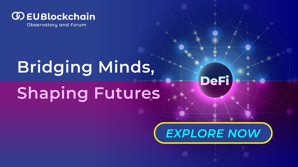 🚀 Keeping up with #DeFi? ​

In June, our groundbreaking event brought together key stakeholders for an essential conversation about the future of decentralised finance, its risks &amp; impact.​

📑 Gain key insights from our detailed report. ➡️bitly.ws/37nWy

#EU4Blockchain