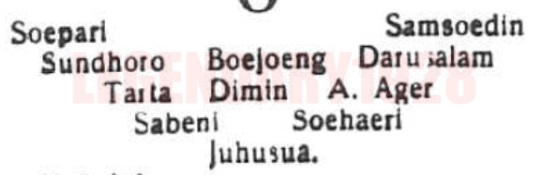 Legendary1928's tweet photo. Catatn line-up Persija tertua yang pernah kite liat sejauh ini, ketika VIJ (nama awal Persija) melawan VVB (Persis Solo) pada 1930.

VIJ: Juhusua; Sabeni, Soehaeri; Tarta, Dimin, A. Ager; Sundhoro, Boejoeng, Darussalam; Soepari, en Samsoedin Il Capitano.

#Persija #VIJ #Merah https://t.co/C4gSKHUErM