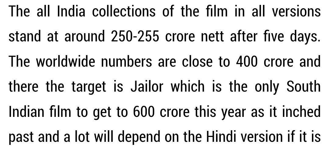 #Jailer - Only South Indian To Cross 600cr this year . 
#Rajinikanth #Jailer #Thalaivar170 #Thalaivar171