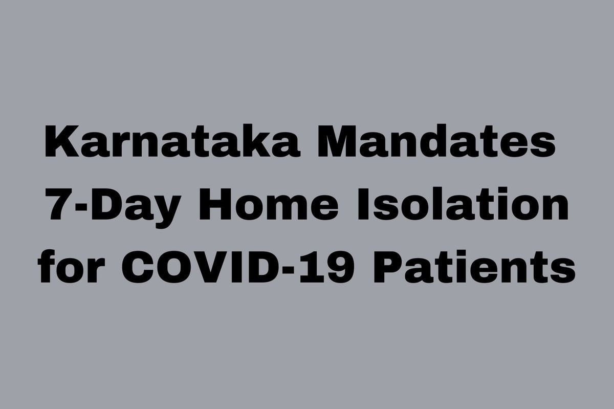 docthub's tweet photo. Karnataka Mandates 7-Day Home Isolation for COVID-19 Positive Cases
Read More: https://t.co/2ErRVtIRRY
At https://t.co/DqpchCpsES
#docthub #healthcarenews #COVID19 #Covid #Cases #Subvariant #JN1 #COVIDー19  #CovidSubvariant #karnatakanews #Covid_19 #HomeIsolation #PositiveCases https://t.co/1rJbYk8uov