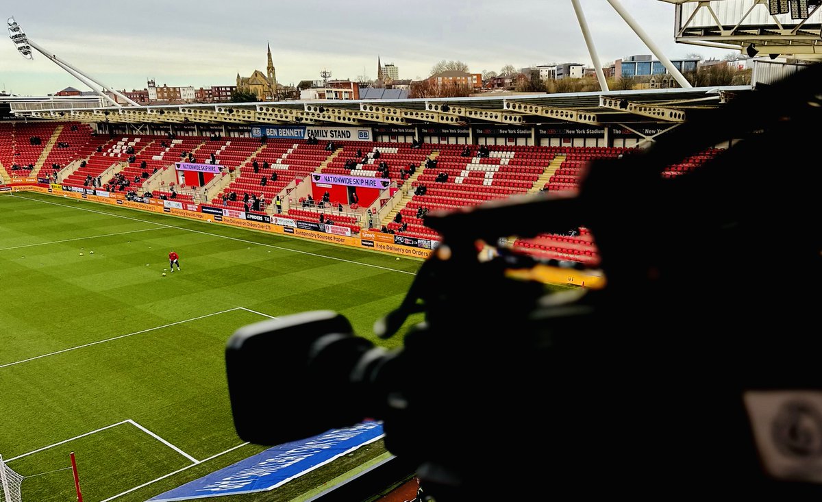 noisyeyeltd's tweet photo. Thank you for the welcome at #RotherhamFC / NewYork Stadium yesterday! 😁👌
#Millers https://t.co/XnmPcT4CGL