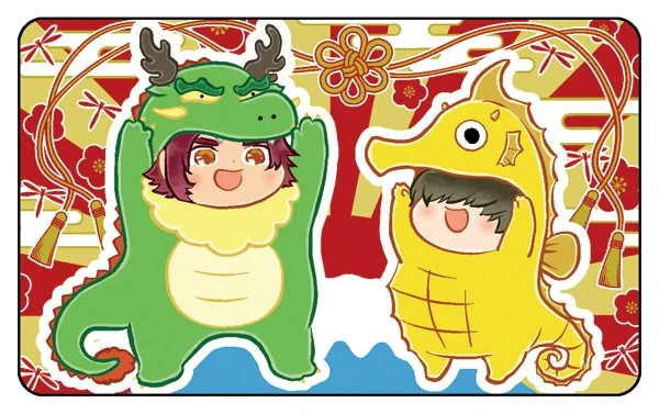 インテ新刊のノベルティは辰年本多親子ドラゴンがおーカレンダーだよぉ
ドラゴンフライをちりばめたよぉ
カード型で裏面がカレンダーだよぉ
新刊の脱稿は…まだ…まだ… 