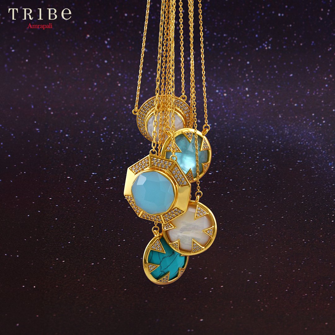 TribeByAmrapali's tweet photo. Ready for jewellery that’s out of this world?
Embellished with exotic stones, the Cosmos Collection features gold-plated silver pieces that will elevate your mood and style effortlessly.
Shop this collection now - https://t.co/zxjgVTbjxn
#TribeAmrapali #CosmosCollection https://t.co/0gaEjNBcu7