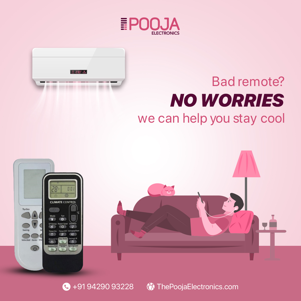Pooja Electronics tweet media
