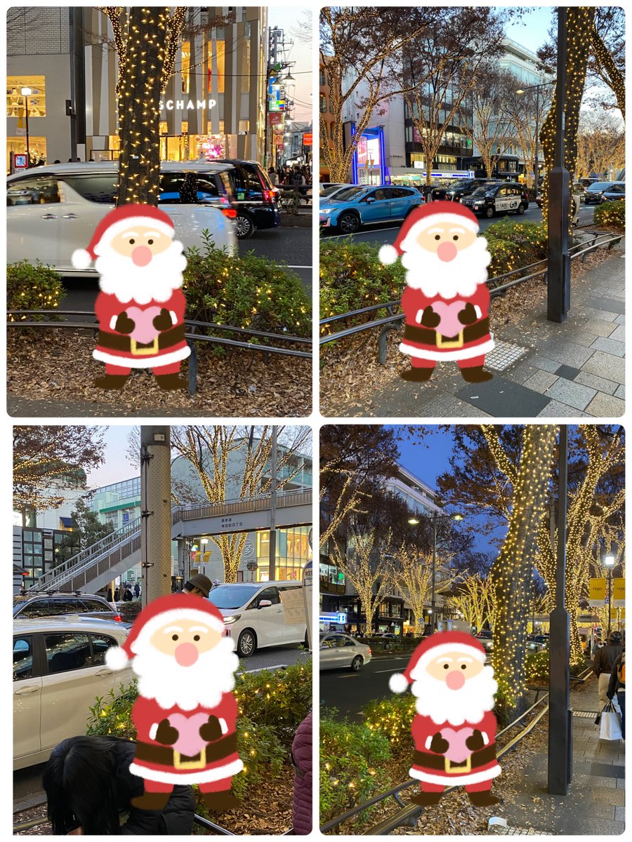 GFVA_Sally's tweet photo. 表参道買い物行ったから探したよ玉サンタスポット🤭🎅
サンタ本人があんなに嬉しそうでプレゼントもらえた子供達の目の輝きが目に浮かぶ✨私達にとってはこの映像がプレゼント🎁
仕事で最悪なこともあったけどミラクルな出来事もあり最高な’23冬です💛
#玉森裕太Instagram
#ONETHEME
#明円卓 https://t.co/lERtZeI92N