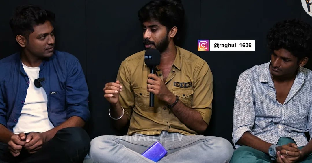 Raghul_1606's tweet photo. This is my first ever interview 🍂🖤❣️Had a super cool session about hardships of an aspiring actors to the life of FIGHT CLUB 🔥
Thank you @the_maathevan bro
@finally_pictures @finallytvoffl channel ✨🖤❣️Do watch it in theatres near you@Vijay_B_Kumar @reelgood_adi @Dir_Lokesh https://t.co/fUnn66oiFZ