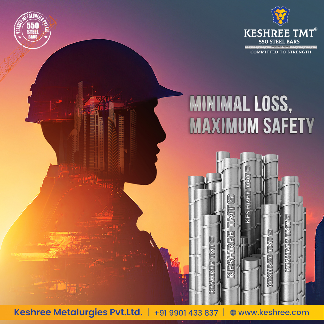 KeshreeTmt's tweet image. Experience minimal loss with Keshree, where safety takes the lead! 📷📷 #KeshreeSafety #MaximumSafety

For more information visit: keshree.com
#tmtbars #steel #construction #strong #tmt #strength #steelbars #srmmarketing #fe #constructionmaterials #civilengineer