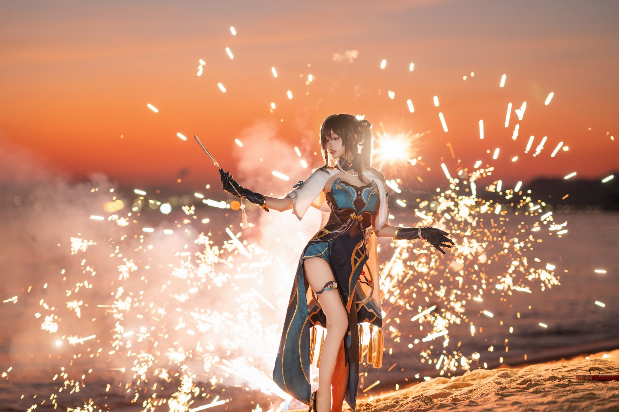 Cosplay Ruan Mei Honkai: Star Rail