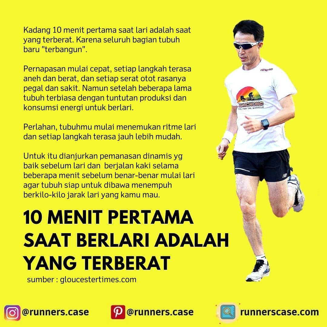 10 menit pertama saat lari adalah saat-saat yang berat.

#olahraga #lari #pelari #Indonesia
