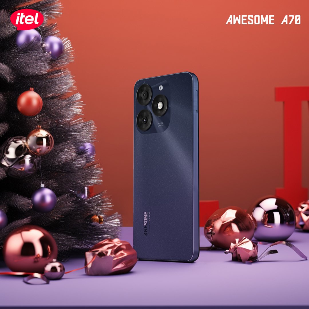 Atroninvest's tweet image. Unwrapping the magic of Christmas joy with the Awesome A70! 
Call us on 0752668955 and get yours while in Tooro or find us on Bundibujyo road opposite aadit Bookshop.

#itelA70
#AlwaysAwesome