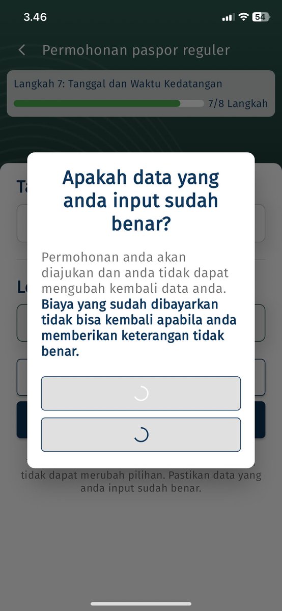 nicho_d's tweet photo. @ditjen_imigrasi ini kenapa ya Min, dari pagi muter 2 terus, anehnya kuota antrian bisa berkurang. Seandainya semua orang begini gara2 aplikasi, kq bisa kuota berkurang ya? Pls help
@YasonaLaoly https://t.co/JI5i4rlJCS