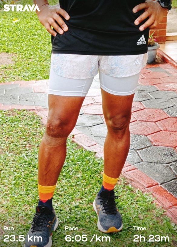 Mshishi6's tweet image. "Carve your own path with the strength of your legs."

#finishingstronger2023
#OwnPace #OwnRace