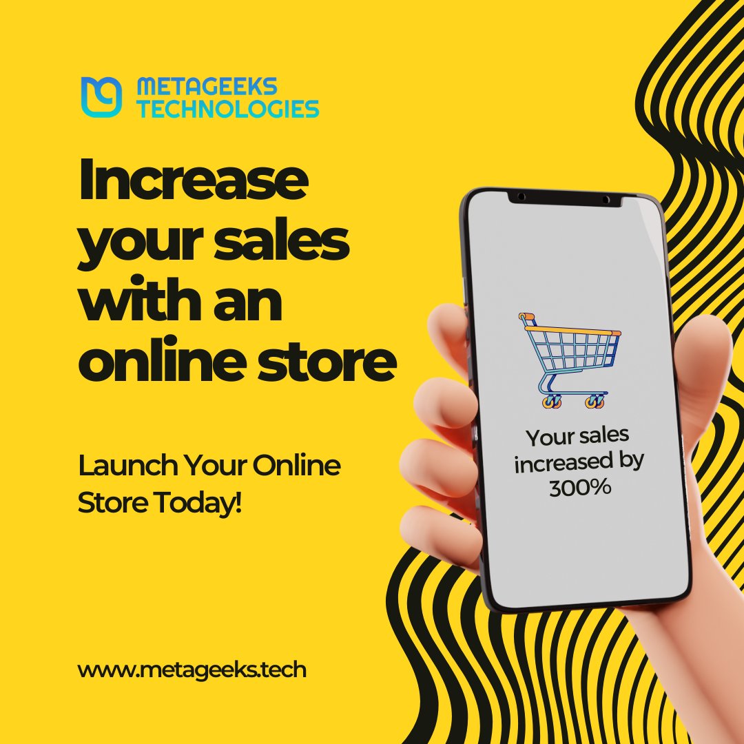 MetaGeeks_tech's tweet image. Ready to revolutionize your business? Dive into the world of ecommerce and discover the endless possibilities of selling online with #MetaGeeks #EcommerceDevelopment #OnlineBusiness #DigitalTransformation #SellOnline #EcommerceSolutions #BusinessGrowth #TechForBusiness