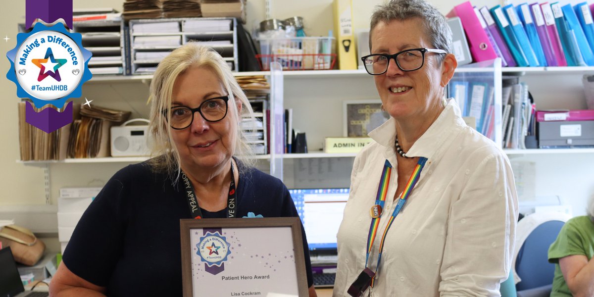 A patient has written to us to express their gratitude for their 'NHS Angel' at UHDB 💙😇 Lisa Cockram, a Stoma nurse at Royal Derby Hospital, has been praised for her committed and compassionate support of the patient after a 'devastating' diagnosis. 📝bit.ly/3RXMnCQ