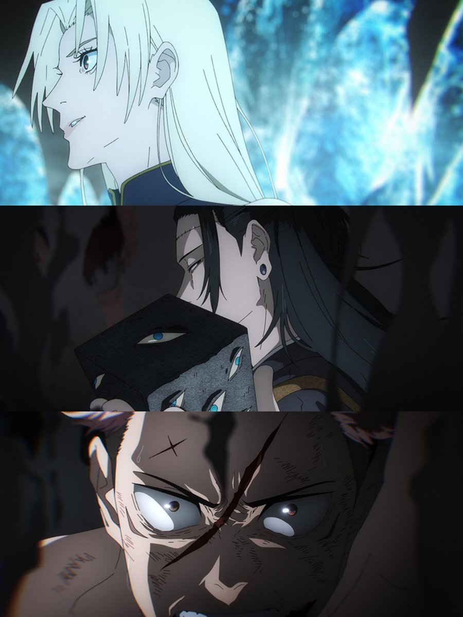 anime_shots's tweet image. GOJO 😭