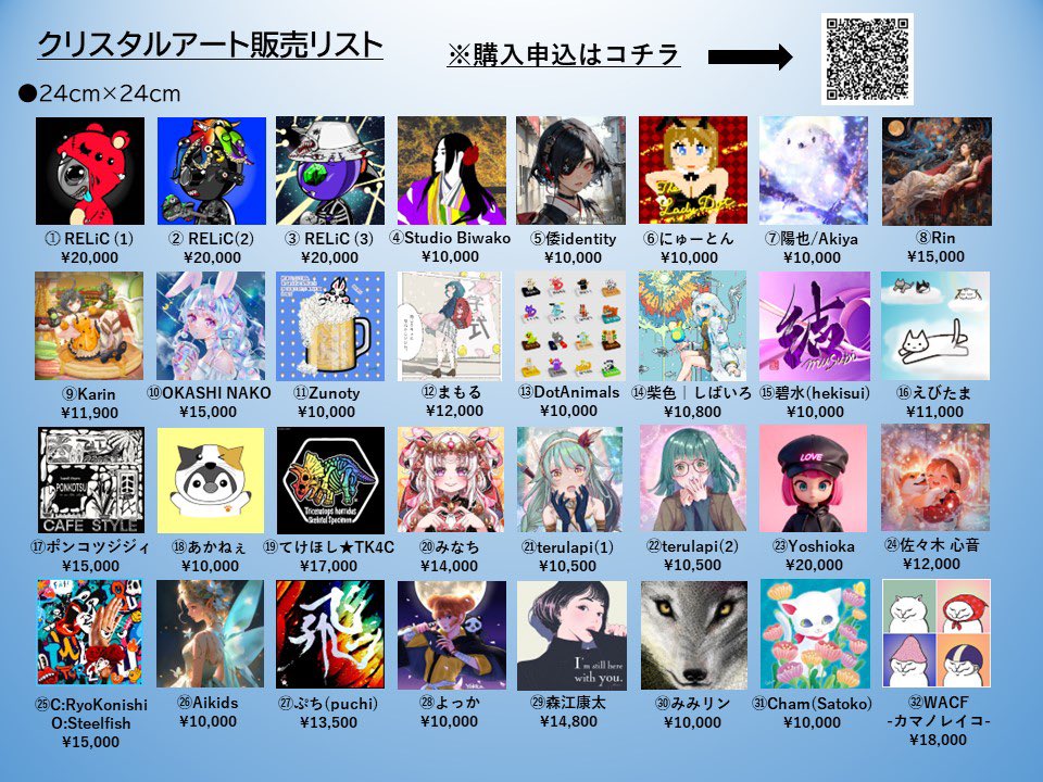 Nftcolor22's tweet photo. 【お知らせ】- ̗̀📣 【拡散希望⚡️】

今回Nコレ全国ツアーで展示させて頂いた
「FUJIFILM irodori-LABO」（ @fujifilm_art_jp ）クリスタルアートを購入したいという声も多数あり販売期間を【12月31日】まで延長させて頂きます⏰

透明度の高く、高級感のあるパネルです。自立スタンドと壁掛けフックも付いているため、届いてすぐに飾ることができます🎨
玄関や部屋に飾るも良し、プレゼントとして購入されるのも良いかと思います🎁

こちらの販売はクリエイター様にも還元され、支援にも繋がりますので、ぜひご覧頂ければです！

購入を希望される方は下記のフォームよりお申し込みをお願い致します。

購入フォーム▼
https://t.co/3cjXk9ohIg

#Nコレ #FUJIFILM #NFT