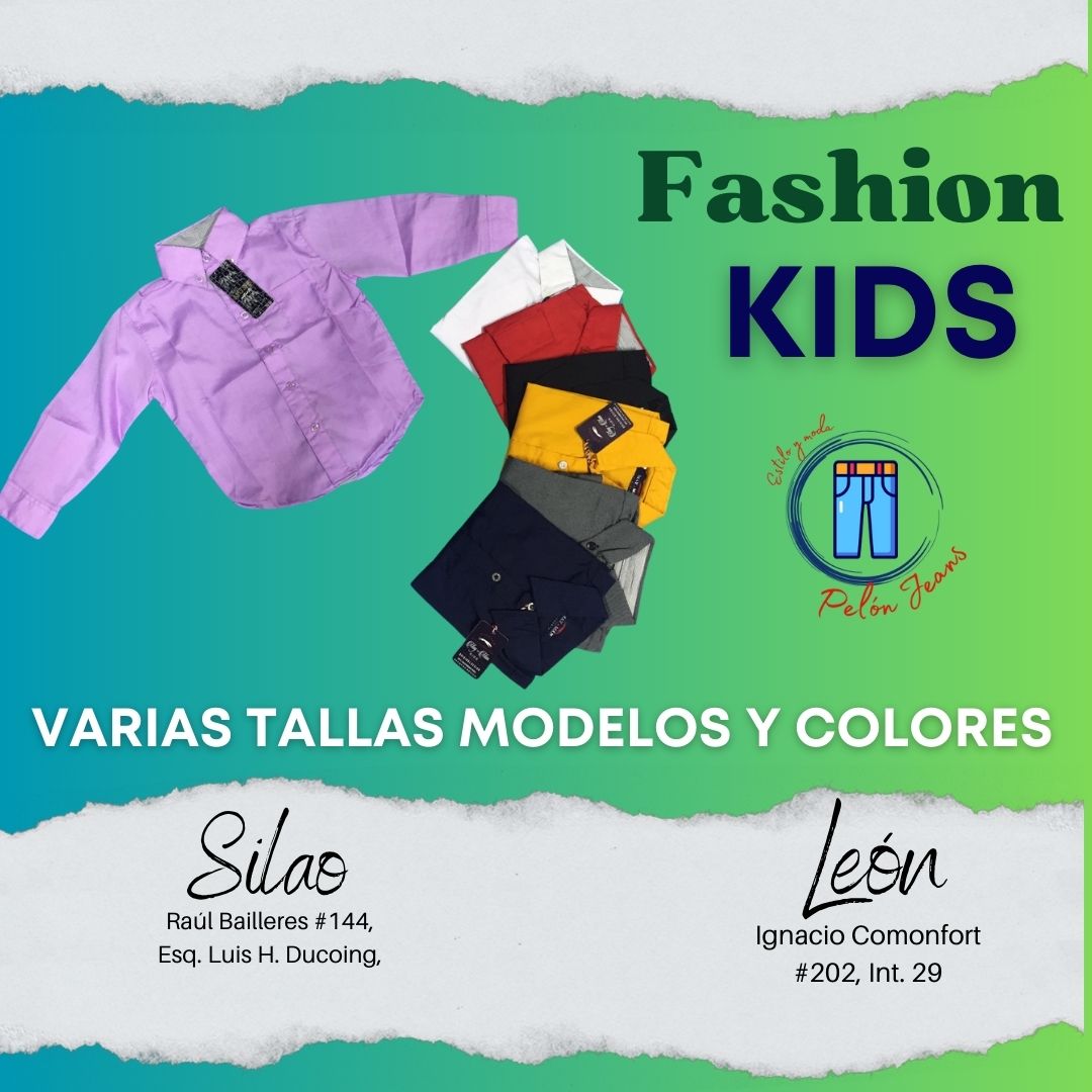 Fashion kids en Pelón Jeans

#camisas #playeras #JeansBordados #silaocentro #leon #LeonGto #leonguanajuato #paratodalafamilia #calidad #Variedad #moda #estilo #modayestilo #ModayEstiloParaTodos