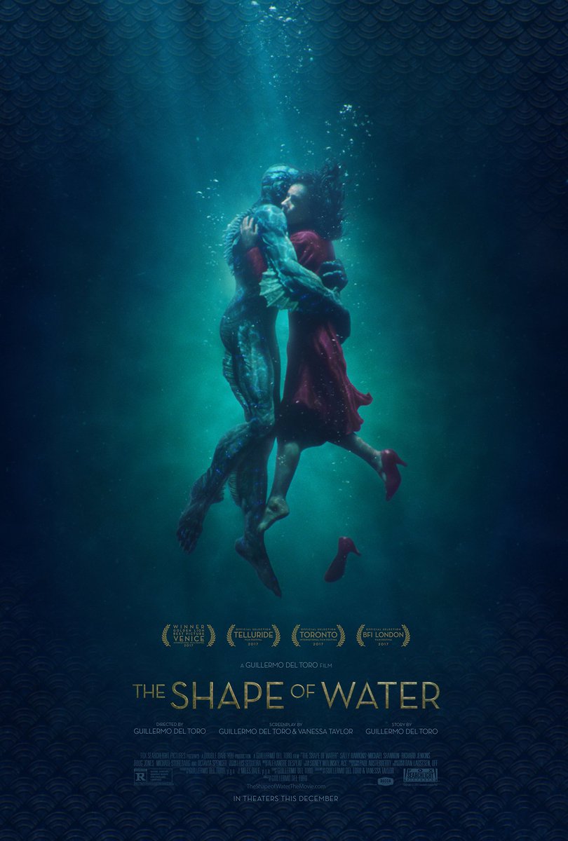 Watching #TheShapeOfWater
#movies #GuillermoDelToro #fantasy #water #seamonsters #monsterhumanlove #monsterhumanrelations