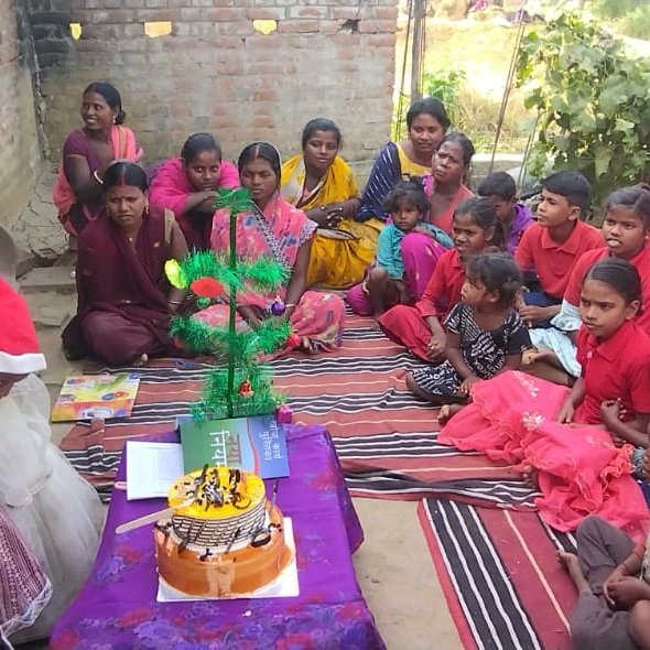 merry christmas
Christmas celebration 🎉🎁🎊🎉
#nirbhedshikshalaya 
#nirbhedfoundation 
#equalityforall 
#educationforall 
#allareone 
#celebration 
#Christmas 
#masti 
#partytime 
Sushil Meena
<a href="/Tarunavdhy/">Taruna</a>