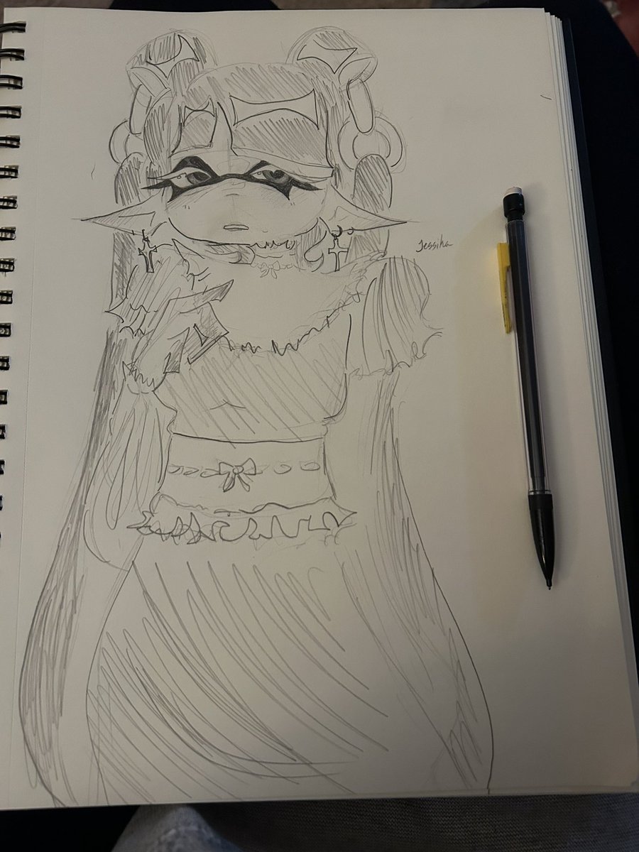 Mawalusp's tweet photo. i drew her again but better 🙏
•
#Splatoon #jessika https://t.co/XIlyw1AJ5k