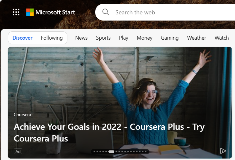 AjayKapoor2's tweet photo. Seriously, @coursera, your ads are like time machines! Just got hit with a time travel news flash ending my 2023. Double-checked my calendar just to confirm I haven't accidentally skipped a year! 😆🕰️ Not complaining, just wondering if @bing has a time portal too. 🤔 https://t.co/pXcQBLx86Y