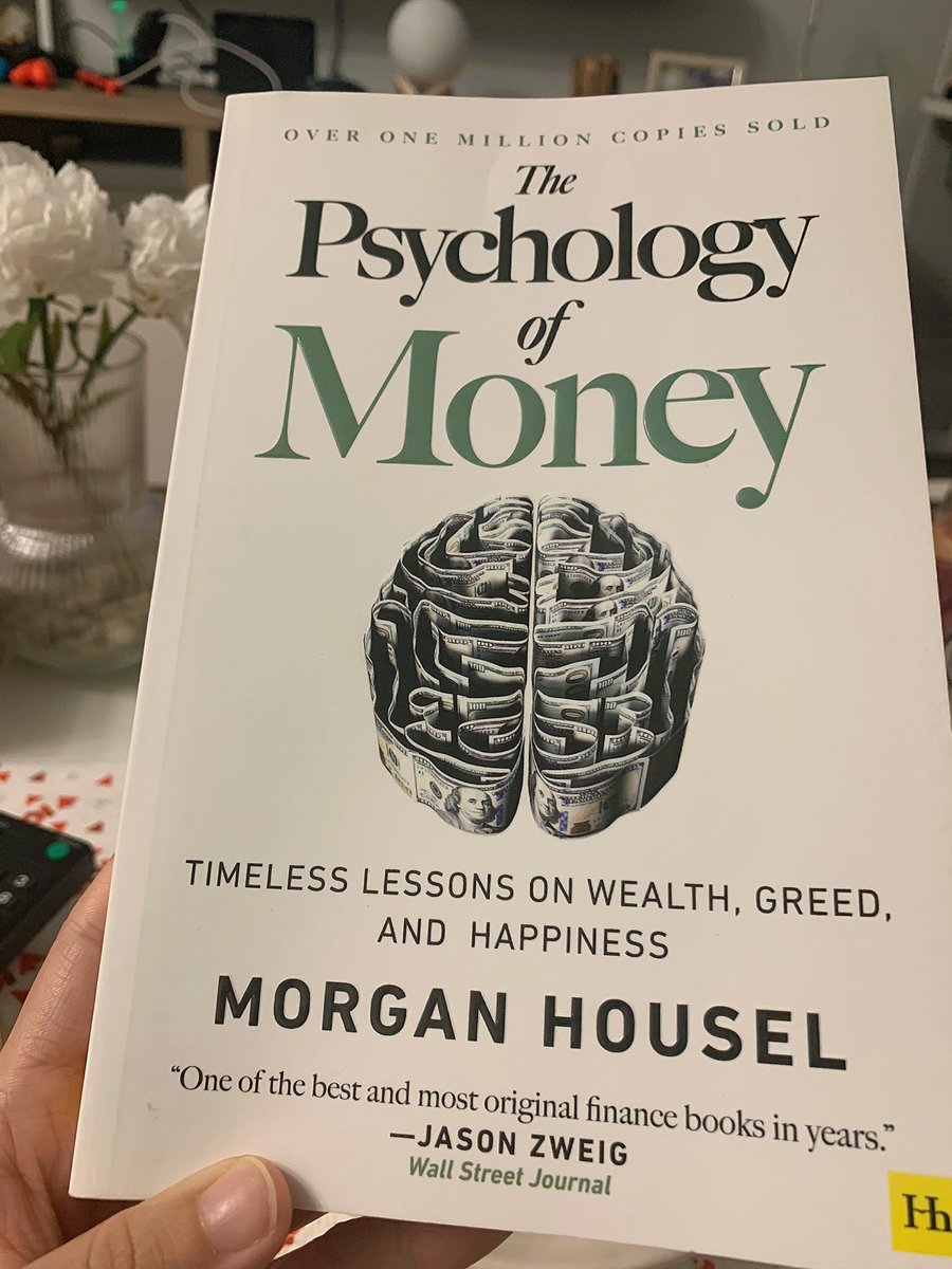 diego_good's tweet photo. ❤"personal finance is more about individual behavior and mindset than financial expertise." favorite text of "The psychology of money" . ❤ https://t.co/cdyh5ANW8R