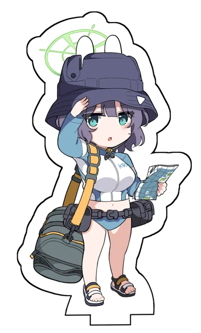 コミケセットに入れるサキのアクスタかわいくない……? 