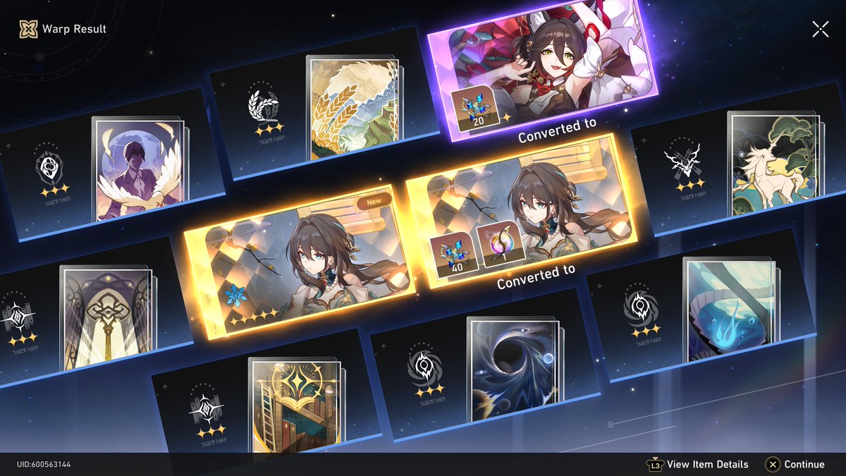 MY FIRST DOUBLE 5 STAR IN A SINGLE 10 PULL AFTER 3 YEARS OF HYV GAMES LESSSGOOO