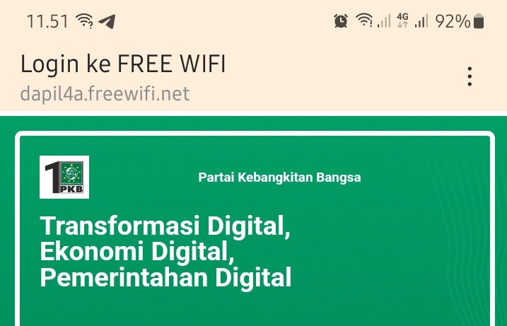 ohyulhours's tweet photo. Free wifi pas disambung perlu login biar ke bisa di pake awokawokawok https://t.co/XEg9w3mLl2