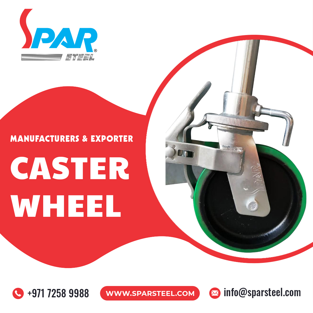 SteelSpar's tweet photo. Heavy Duty Caster Wheel Manufacturer &amp; Exporter
☎️ +971 7258 9988, +971 7228 1737
✉️ info@sparsteel.com
🌐 https://t.co/nKtXD4VJRJ
#sparsteel #scaffoldingexporter #Casterwheels #heavydutycasterwheel #dubaiscaffolding #dubaicontractors #uaeconstruction #casterwheel https://t.co/BPb8WROElk