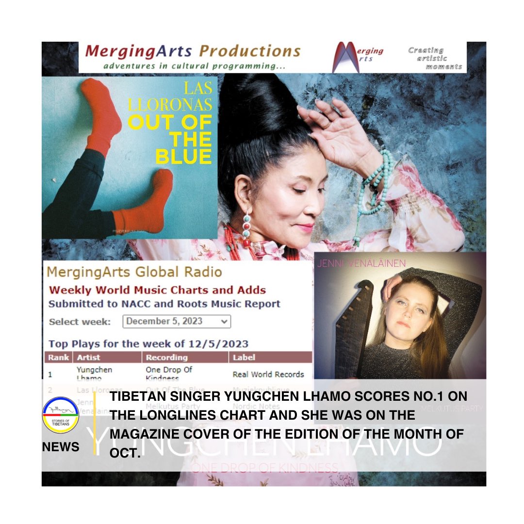 Storiesoftibet1's tweet photo. Songlines Magazine is a renowned publication focusing on world music. It covers various genres, cultures, and artists from around the globe, exploring the diversity and richness of musical traditions. The magazine often includes interviews, reviews, features, and insights https://t.co/mW8QtVqwy1