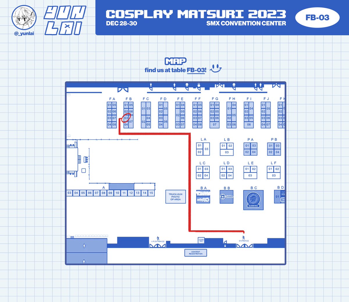 [🫶 RTs]

hi i’m late but here’s my cosmatsu catalogue!! it’s my first time tabling so i’ll be debuting a lot of new merch!! see you there ü

#CosplayMatsuri2023 
#FanFairAtCosplayMatsuri2023