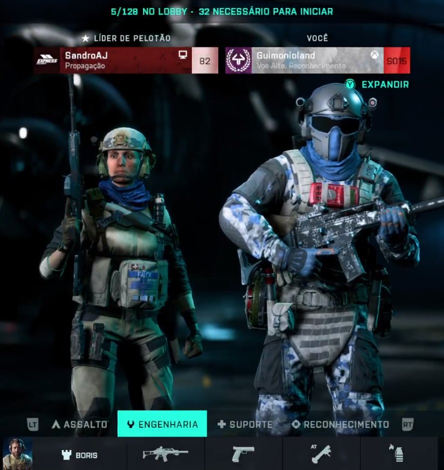 Giuntini's tweet photo. Quando você espera 1h20 para jogar no #Xcloud e chega nisso.. #Battlefield2042 #Xbox #XboxSeriesX https://t.co/uJrx3QkgyR