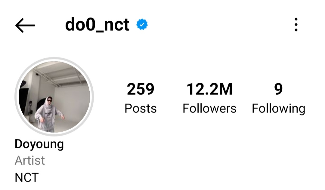 Sunnyxx06's tweet photo. NCT127 Doyoung slowly losing his follower https://t.co/UESIi2lHzI