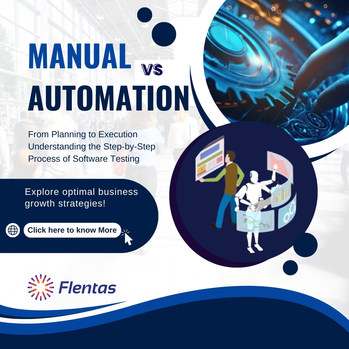 flentastech's tweet photo. Navigate the intricate terrain of software testing with our latest blog post that explores the fundamental realm of software testing with our comprehensive guide to Manual Testing!

Dive deeper into our blog post https://t.co/zJ78FMhL1m

#ManualTesting #QualityAssurance https://t.co/YRUEoGI8j6