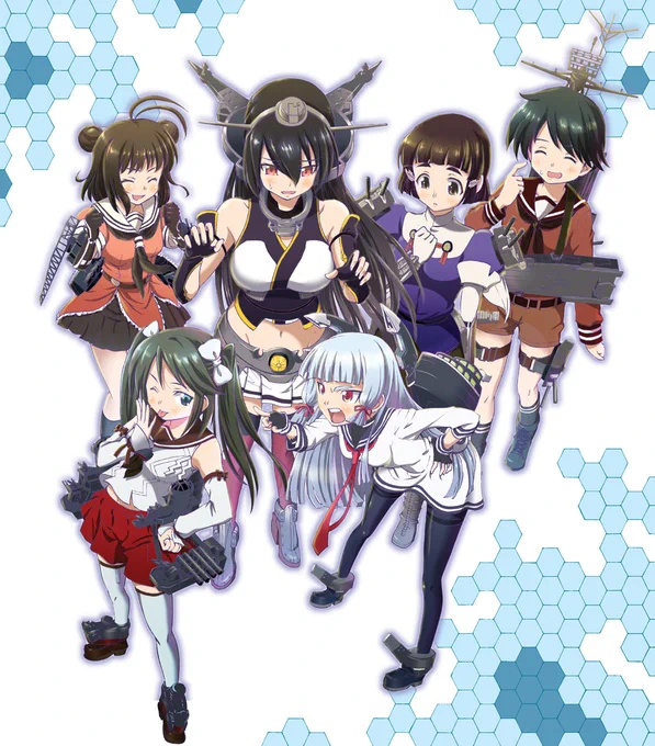 一番最初に描いた艦これのカラー絵になります^^;#仕事中に過去絵をさらしてく 