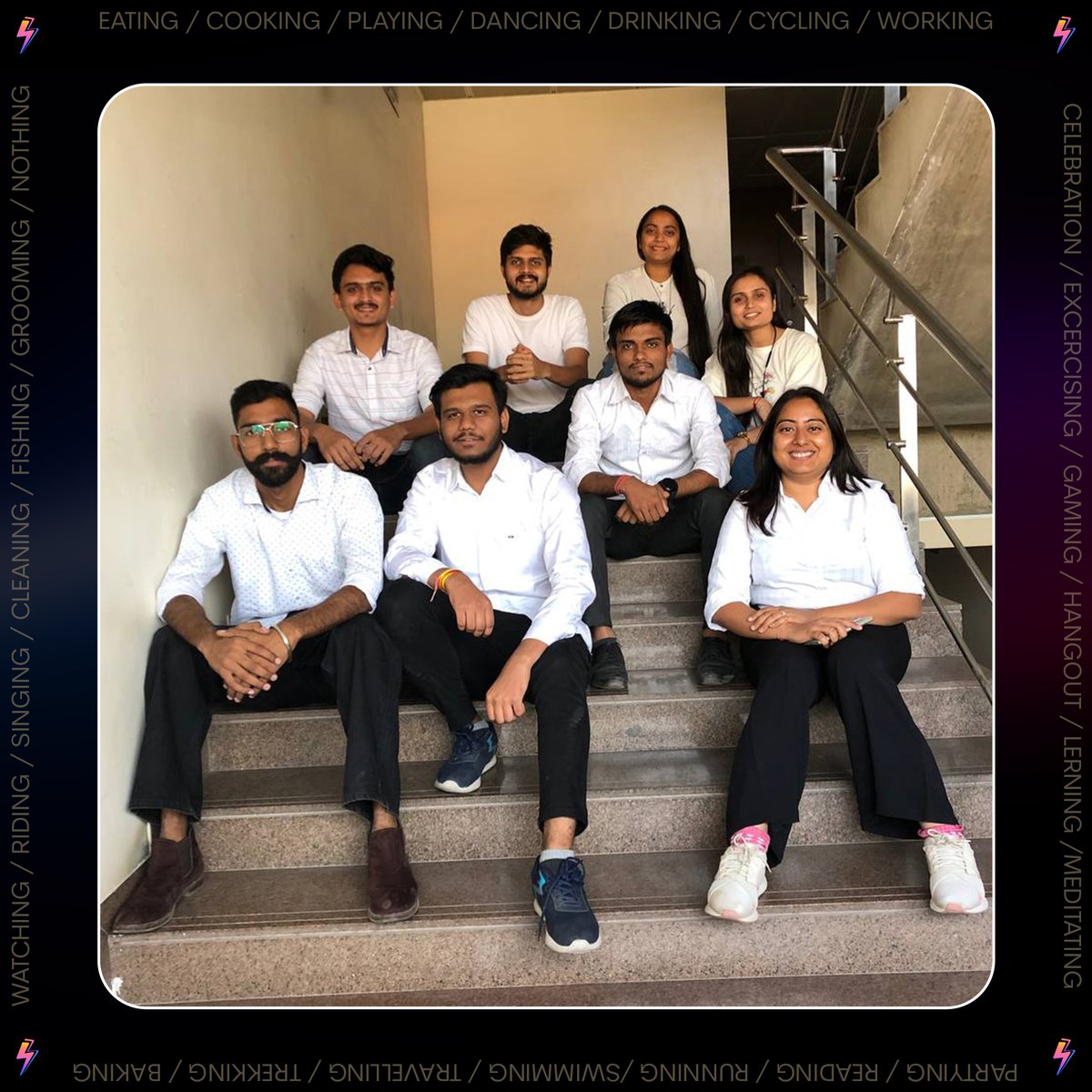 Currently_club's tweet photo. On our Twinning Group Day, we rocked matching outfits with Team colleagues, creating unforgettable memories and enjoying the day with the team.๐๐ฏ
#twinnigday #officefun #celebratewithcurrently #celebrations #sharethemoment #moments #currently #currentlyupdate #stayconnected https://t.co/U6kaqusBLS