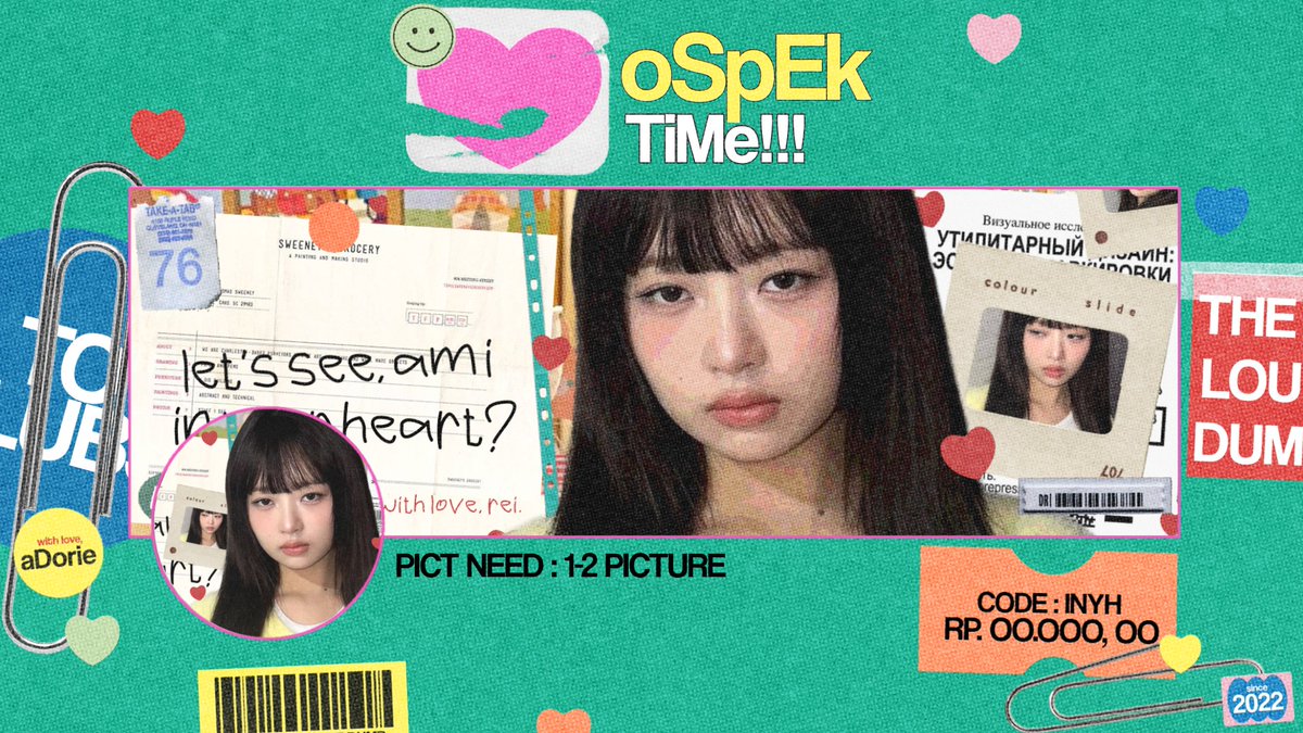 interaction highly appreciated 

hai teman-teman minta mmf dlu klo ak ospek terus. boleh minta tolong buat dilihat dan diospekin tidak ya?? (layoutnya aman atau tidak) kalau ada kemiripan dengan BA lain. boleh reach out aku melalui DM yaa!